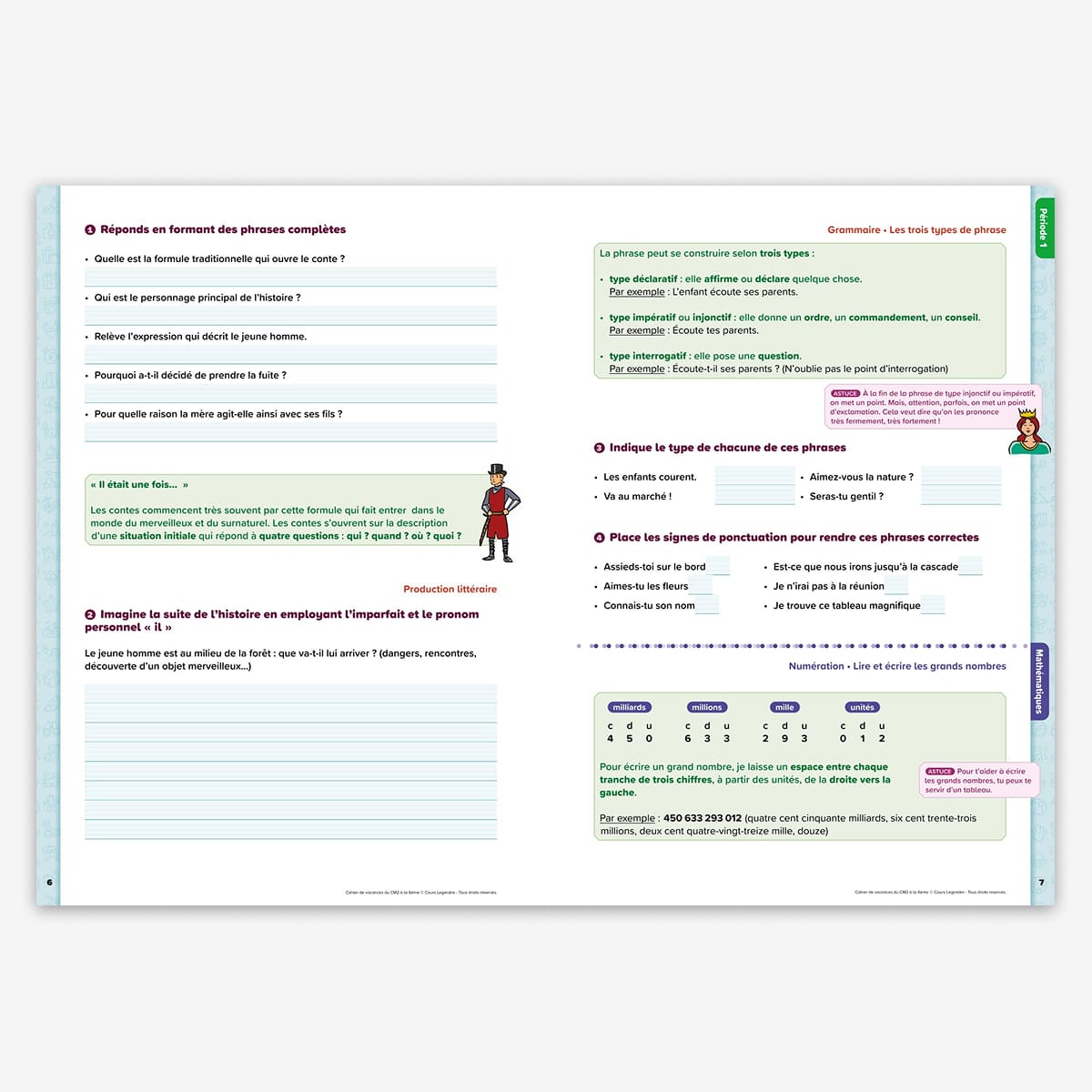 Cahier de vacances du CM2 à la 6e - 10/11 ans - nouvelle édition 2026