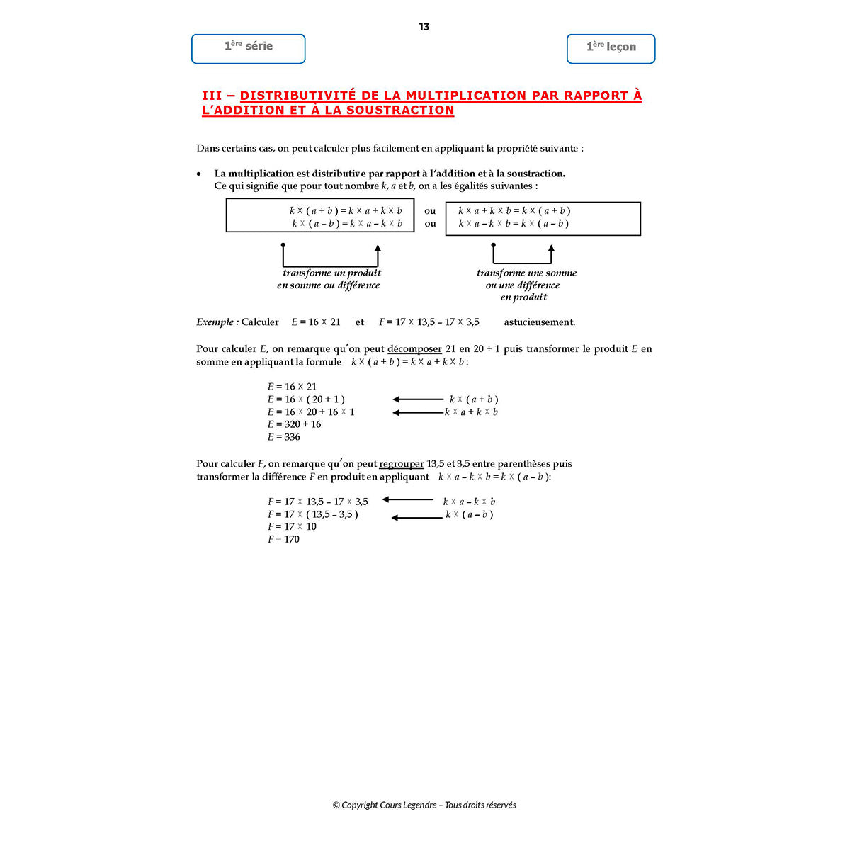 Mon année de Collège - 5ème - Mathématiques avec 6 devoirs à envoyer