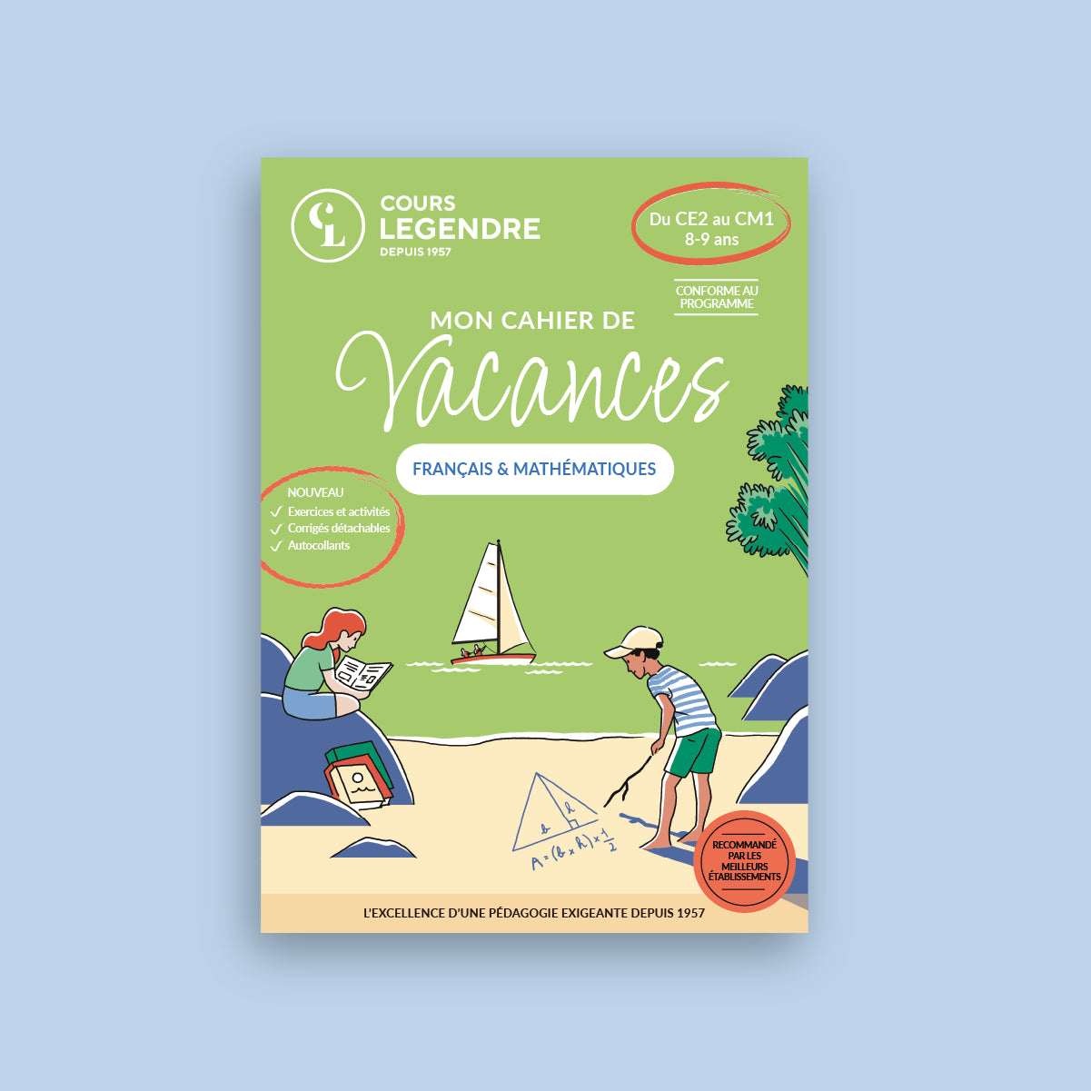 Cahier de vacances du CE2 au CM1 - 8/9 ans - nouvelle édition 2026